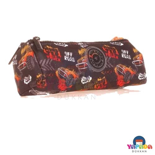 Kaukko Kids L8179 Evolution Ofroad 8 × 22 × 8 cm 1,4 L Üç Bölmeli Suya Dayanıklı Kalem Çantası