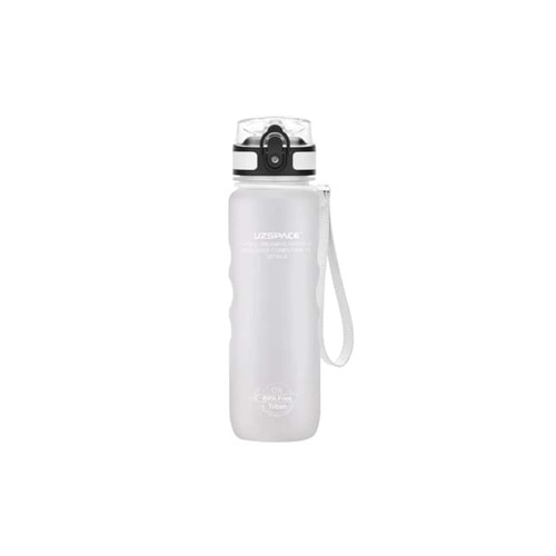 VagonLife Uzspace 500 ml Tutma Destekli Soft-Touch Tritan Su Matarası (Beyaz) 1215