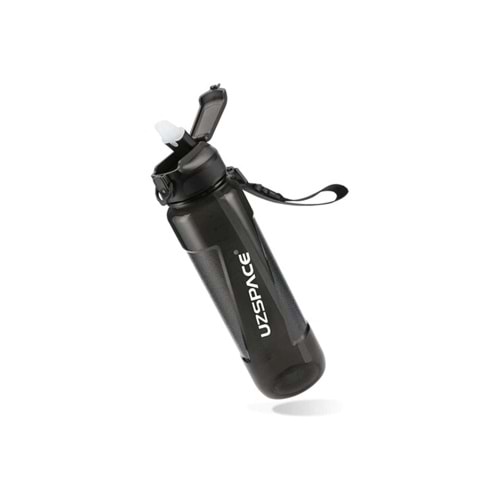 VagonLife Uzspace 1000 Ml Pipetli Tritan Su Matarası Siyah