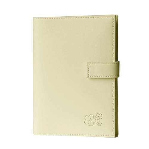 Victoria's Journals Kutulu Defter 13x18 cm 80 gr. Ivory 96 yp. Kitap Ayraçlı Beyaz