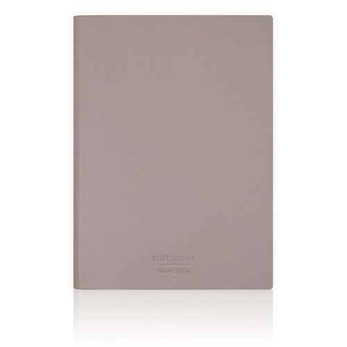 Victorias Journals Softtones Esnek kapak Defter A5 80 gr. Krem 128 yp. Noktalı Kahverengi