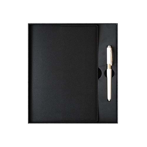 Victoria's Journals Yönetici Defteri 19x25 cm 100 gr. Ivory 96 yp. + Monaco kalemli