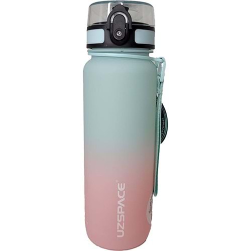 Uzspace 800 Ml Tritan Su Matarası 3053-6 Mint Pink