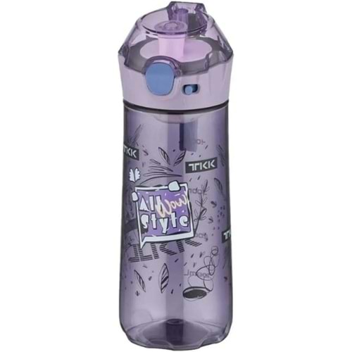 VagonLife 500 ml Tkk T-1008 Desenli Su Matarası 500ml