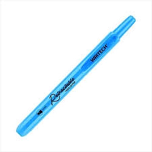 Writech W-805s Basmalı İşaretleme Kalemi Neon Blue