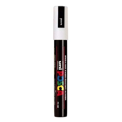 Uni Posca Pc-5m Boyama Markörü 1.8-2.5 Mm Beyaz