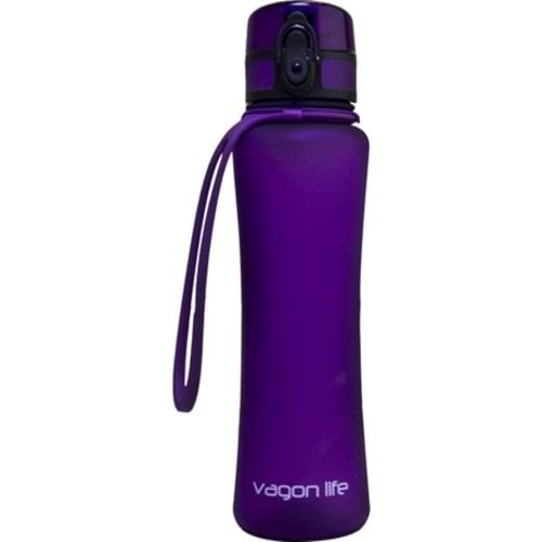 Vagonlife Diller 550 Ml Tritan Su Matarası D-9061 Mor