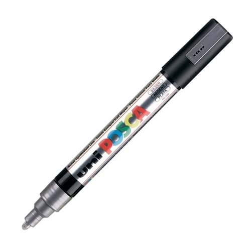 Uni Posca Akrilik Marker 1.8-2.5 Sılver Pc-5m
