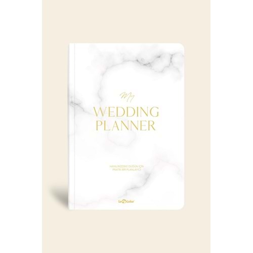 Lecolor - Düğün Planlayıcısı Set Wedding Planner Kit