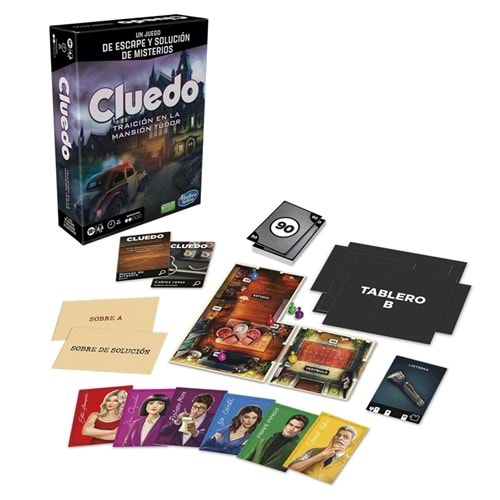 Hasbro Cluedo Escape Kutu Oyunu