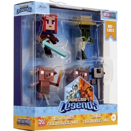 Jada Metalfigs 4lü Minecraft