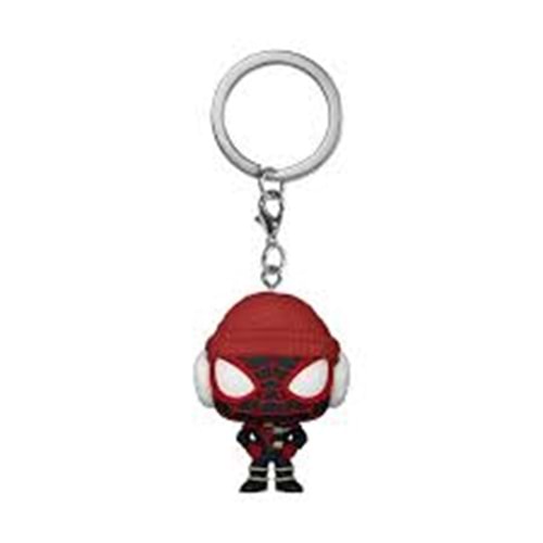 Funko POP Anahtarlık Marvel: Miles Morales- Winter Miles Special Edition