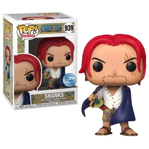 Funko POP Animation: One Piece - Shanks w/CH Special Edition