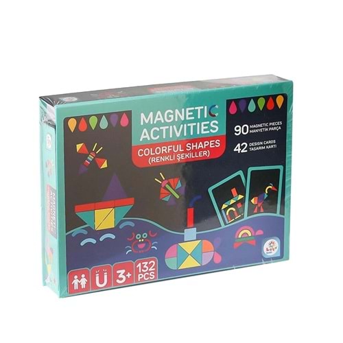 Laço Kids Manyetik Aktivite Renkli Şekiller