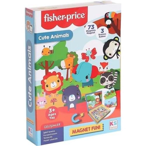 Fisher Price Baby Puzzle Cute Animals
