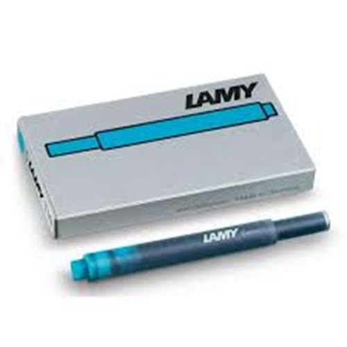 Lamy T10 Dolma Kalem Kartuşu Turkuaz 5 Li