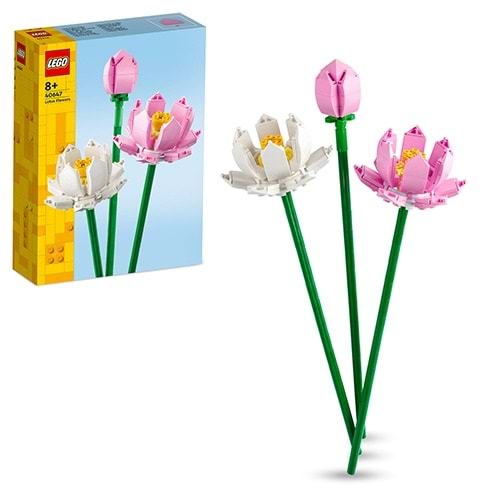 Lego® Icons Botanicals Lotus Çiçekleri