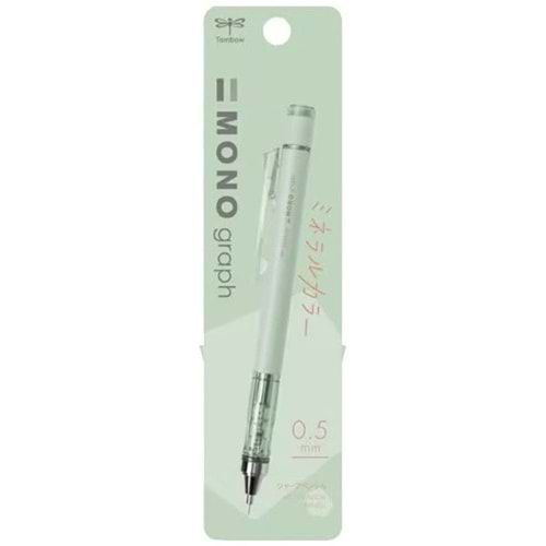 Tombow MONO graph Mineral Mekanik Kurşun Kalem 0,5mm Blisterli Fıstık Yeşili