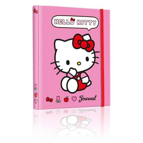 Victoria's Journals Hello Kitty Gizli Spiralli Günlük Journal 17x24 cm