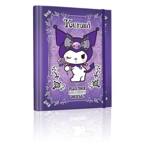 Victoria's Journals Kuromi Gizli Spiralli Günlük Journal 17x24 cm