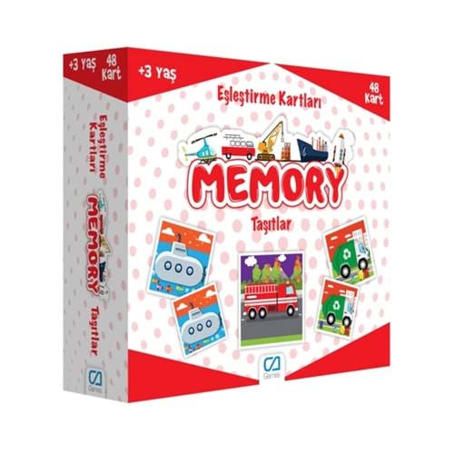 CA Games Eğitici Hafıza Kartları Taşıtlar