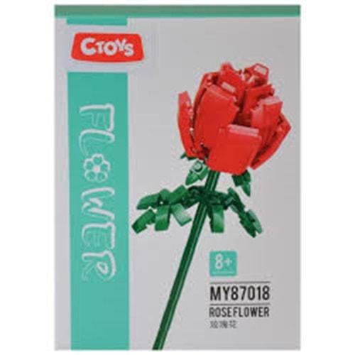 Ctoys Rose Flower Block MY87018