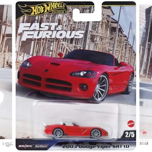 Mattel Hot Wheels Premium Fast And Furious 2003 Dodge Viper SRT10
