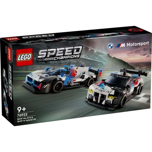 LEGO® Speed Champions BMW M4 GT3 ve BMW M Hybrid V8 Yarış Arabaları