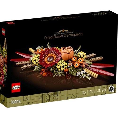 Lego® Icons Botanicals Kuru Çiçek Aranjmanı 10314