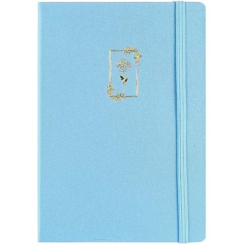 Victoria'S Journals Bujo Defter Vegan Deri 96 Yp. Gök Mavisi