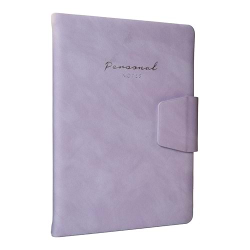 Victoria'S Journals Sert Kapak Cep Defteri 96 Yp.80 Gr.Çizgili Lila