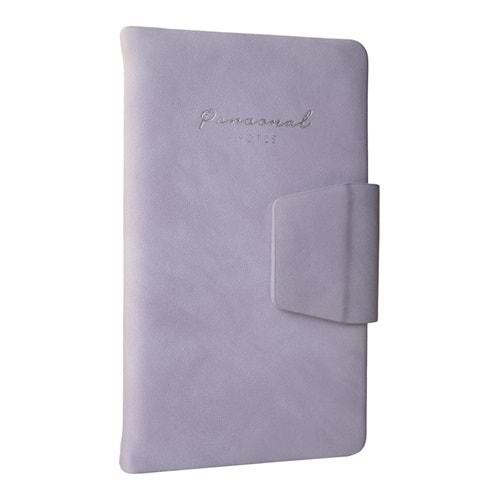 Victoria'S Journals Sert Kapak Cep Defteri 96 Yp.80 Gr.Çizgili Mor