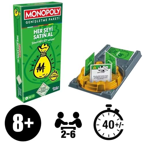Hasbro Monopoly Her Şeyi Al Genişletme Paketi