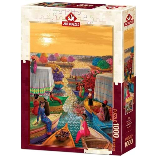 Art Puzzle 1000 Parça Çiçek Limanı Puzzle