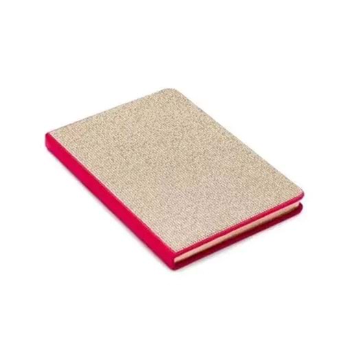 Victoria’s Journals Diamont- Sert Kapak Defter A5 , 100 gr. 80 Yap. Ivory. Çiz..Altın