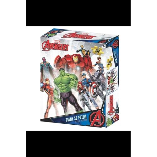 Prime 200 Parça 3D Marvel Puzzle