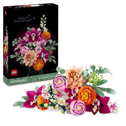 LEGO Botanicals Pembe Çiçek Buketi