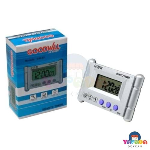Goodwill GW-45 Dijital Kronometre Gri