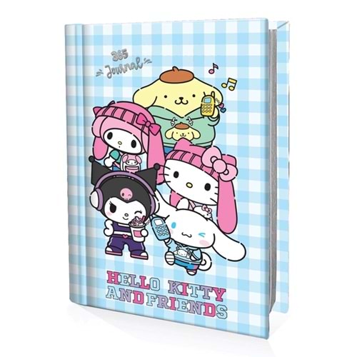 Victoria’s Journals Hello Kitty 365 gün Günlük 368 sayfa 80 gr A7 Defter 525-1991