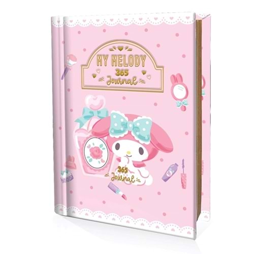 Victoria’s Journals Hello Kitty 365 gün Günlük 368 sayfa 80 gr A7 Defter 525-1992