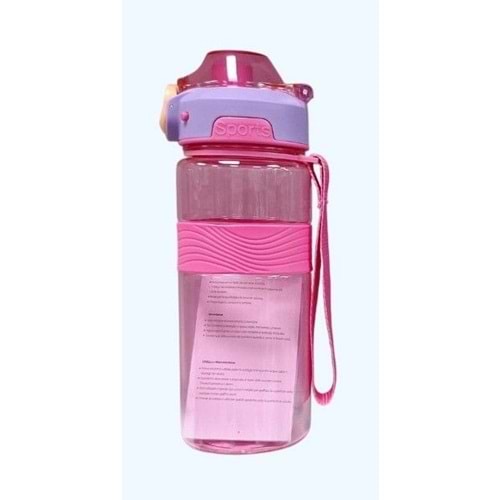 Vagonlife 750 Ml Tritan Su Matarası Pembe Mor