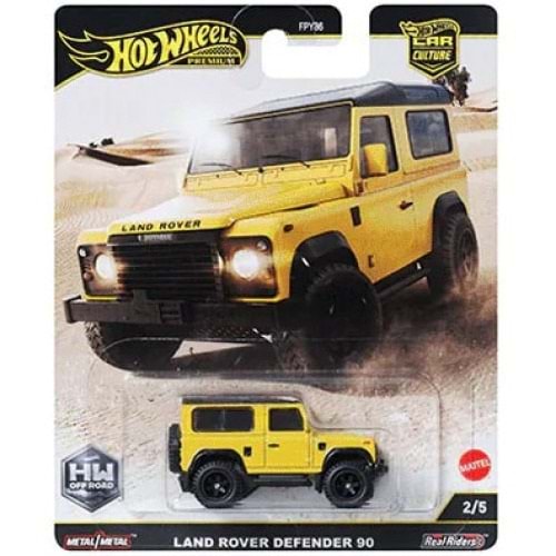 Hot Wheels Premium Car Culture HW Off Road Land Rover Defender 90