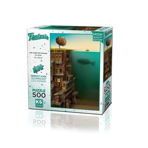 Ks Games 500 Parça Life Under The Ground Puzzle
