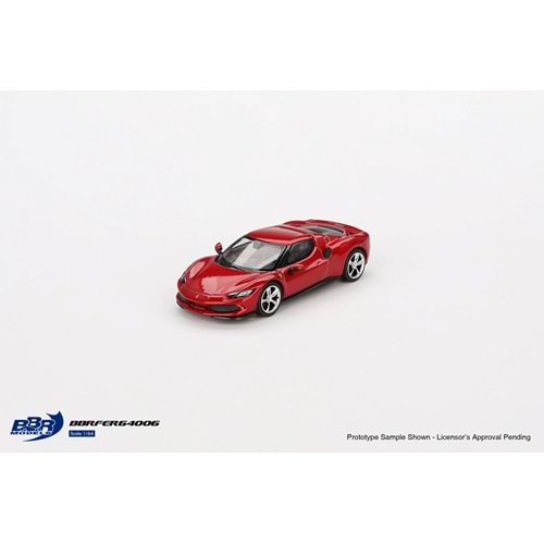 Mini Gt 1/64 Bbr Ferrari 296 Gtb Rosso İmola