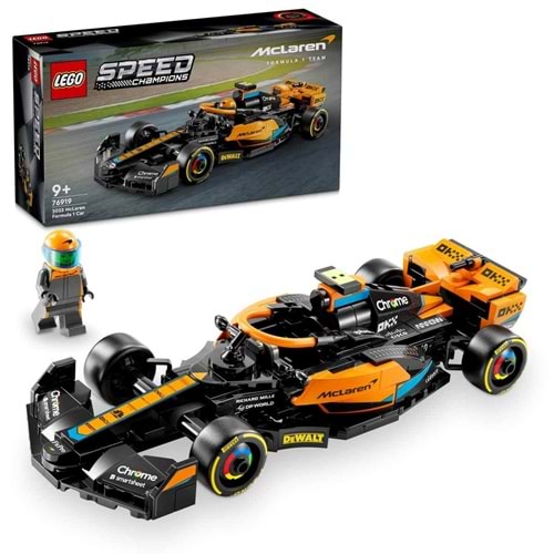 Lego Speed Champions 2023 McLaren Formula 1 Yarış Arabası Set 76919 (245 Parça)