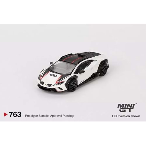 Mini GT 1/64 Lamborghini Huracán Sterrato Bianco Asopo