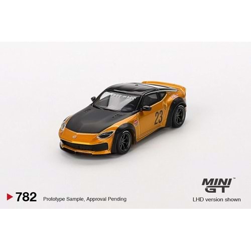 Nissan Z LB NATION WORKS LB Gold (RHD) (Diecast Car)