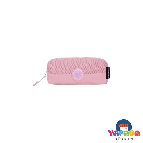 Miss Lemonade by Marshmallow Meshy Pink 65645 22 x 8 x 8 cm Geri Dönüştürülmüş Polyester-Mesh Antibakteriyel Kalem Çantası