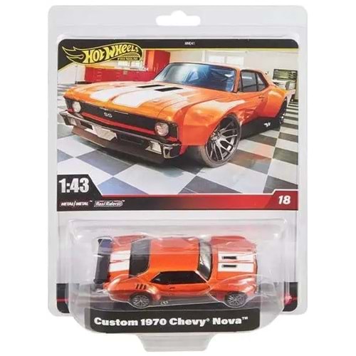Hot Wheels 1:43 Premium Arabalar Custom 1970 Chevy Nova