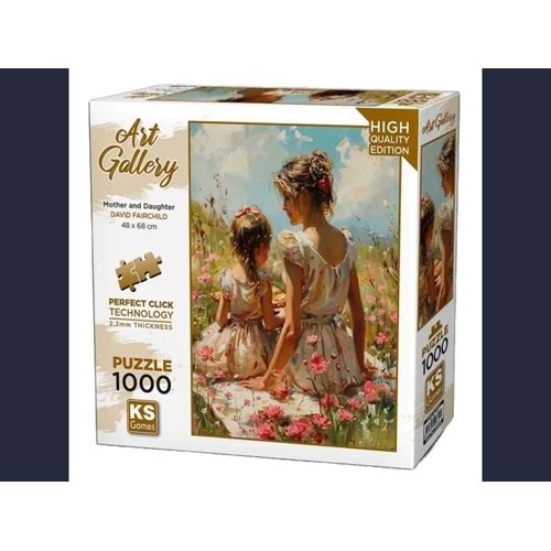 Ks Games 1000 Parça Mother And Daughter Puzzle